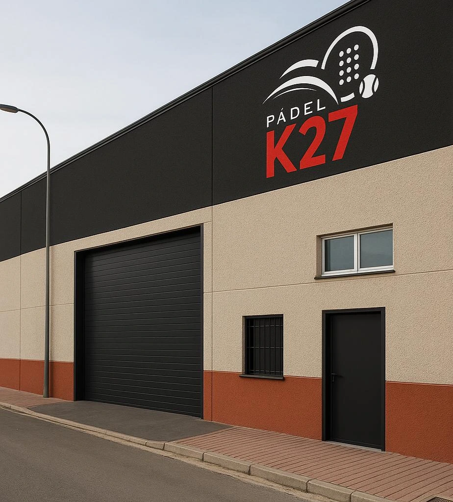 Fachada de Padel K27 (PadelK27) en Esquivias, Toledo